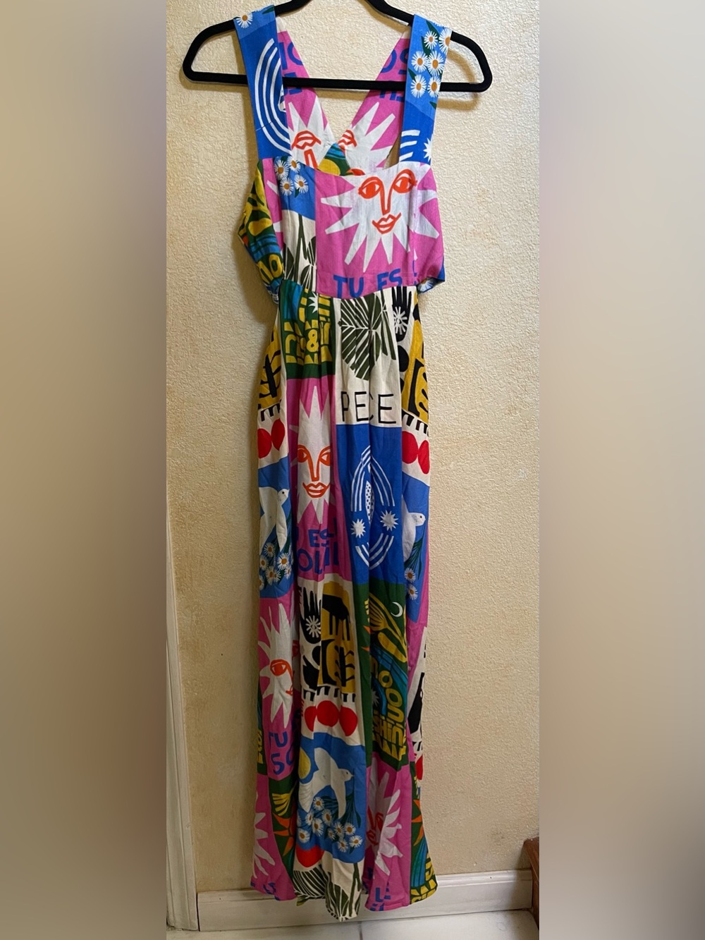 Anthropologie The Piper Bandeau Cutout Maxi Dress Anisa Makhoul Ed. NWT Size M - Picture 6 of 12